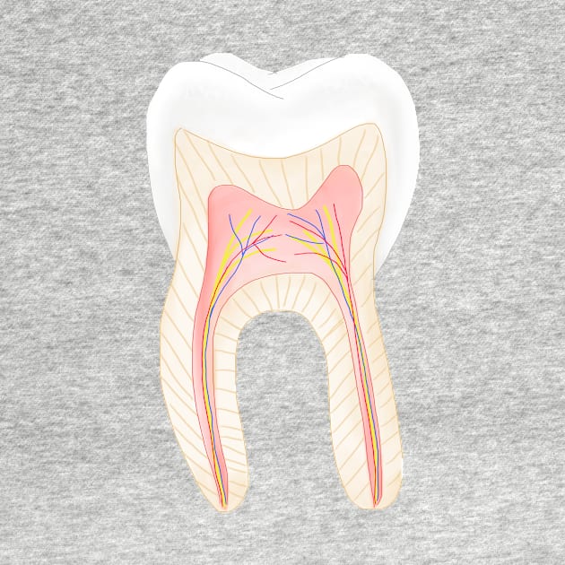 Tooth inside by juttatis